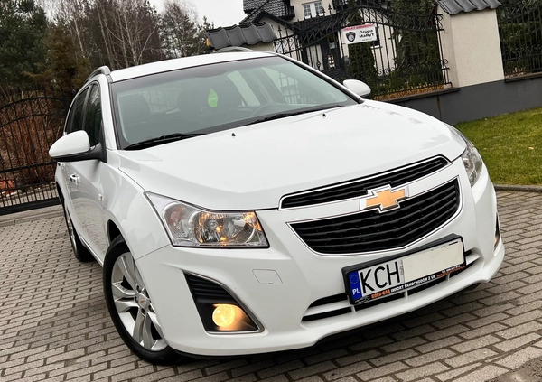 Chevrolet Cruze cena 27900 przebieg: 189595, rok produkcji 2013 z Wronki małe 667